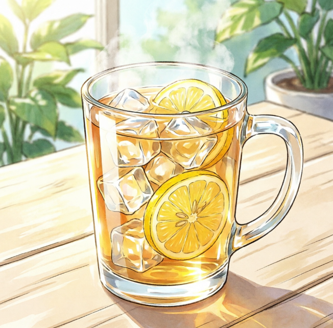 冰萃柠檬茶